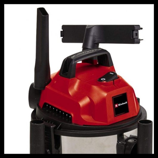 Einhell TH-VC 1820 S 20 L Aspiratore a cilindro Secco e bagnato 1250 W Sacchetto per la polvere