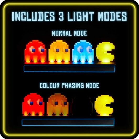 Paladone Pac Man Lámpara Comecocos y Fantasmas