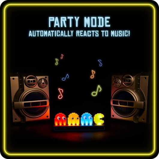 Paladone Pac Man Lámpara Comecocos y Fantasmas