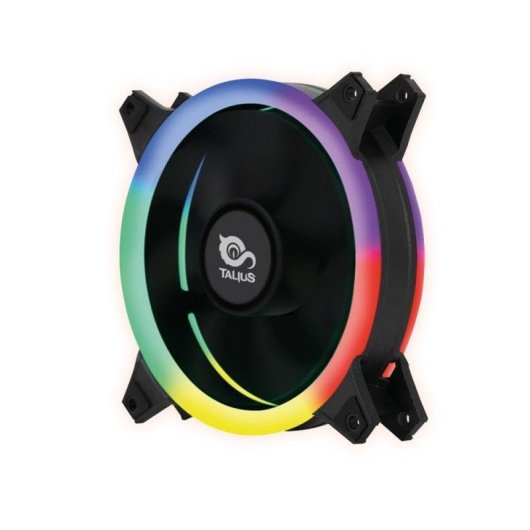 Ventilador suplementario Talius Siroko Spectrum RGB 120mm 1500RPM con iluminación RGB