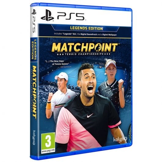 Championnats de tennis Matchpoint PS5