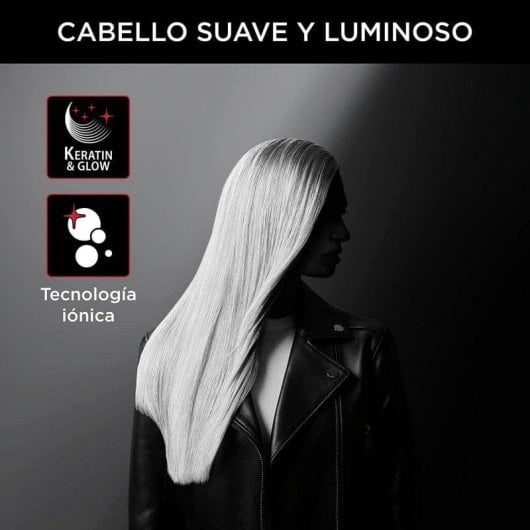 Rowenta Optiliss Ionic x Karl Lagerfeld Plancha de Pelo