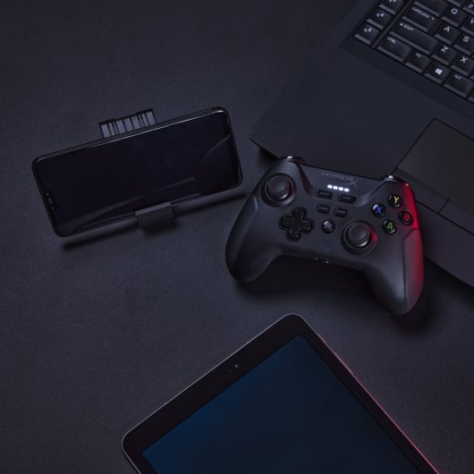 Gamepad controller di gioco wireless HyperX Clutch nero