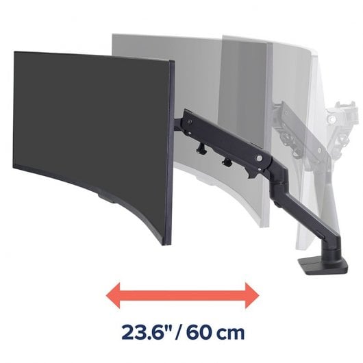 Ergotron HX Series 45-475-224 support d'écran plat pour bureau 124,5 cm (49") Noir