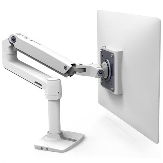 Ergotron LX Soporte Brazo de Escritorio para Monitor hasta 34" VESA 100x100 Máx 11.3kg Blanco