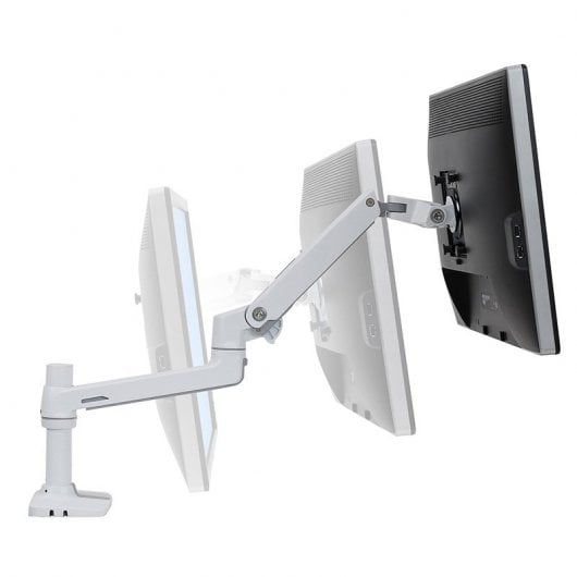 Ergotron LX Soporte Brazo de Escritorio para Monitor hasta 34" VESA 100x100 Máx 11.3kg Blanco