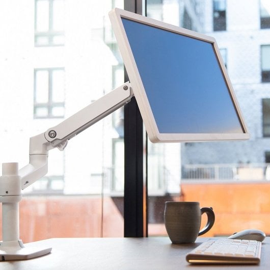 Ergotron LX Soporte Brazo de Escritorio para Monitor hasta 34" VESA 100x100 Máx 11.3kg Blanco