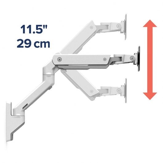 Ergotron HX Soporte de Pared para TV/Monitor hasta 49" VESA 400x400 Máx 19.1kg Blanco