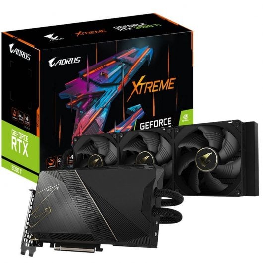 Carte Graphique Gigabyte AORUS GeForce RTX 3090 Ti XTREME WATERFORCE 24GB GDDR6X