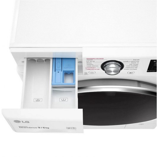 LG F4DV3109S2W Lavasecadora Carga Frontal 9Kg/6Kg E Blanca