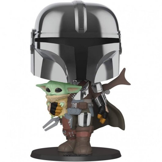 Funko Pop Star Wars El Mandaloriano Xl Versión Armadura