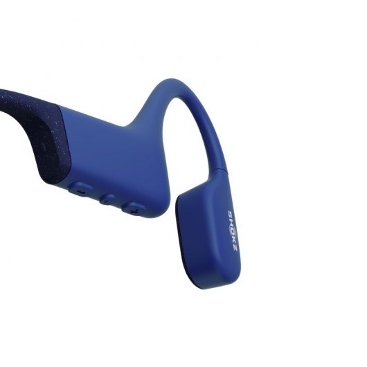 Cuffie sportive Shokz OpenSwim MP3 4GB con conduzione ossea blu