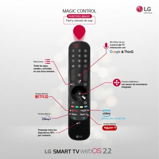 LG OLED55C24LA 55" OLED UltraHD 4K HDR10 Pro