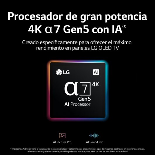 LG OLED65A26LA 65" OLED UltraHD 4K HDR10 Pro