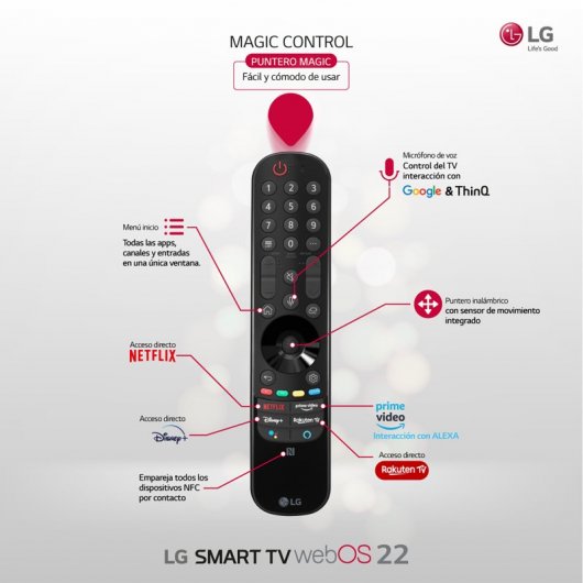 LG OLED77C24LA 77" OLED UltraHD 4K HDR10 Pro