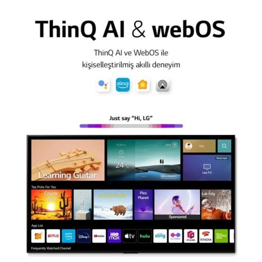 TV LG NanoCell 43NANO766QA 43" 4K UltraHD 60Hz Smart TV WebOS HDR10 Gaming