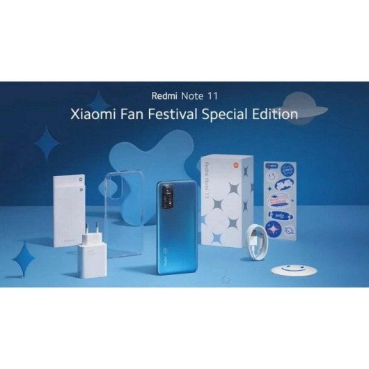 Xiaomi REDMI Note 11 4G 4GB 128GB 6.43" Azul Ocaso
