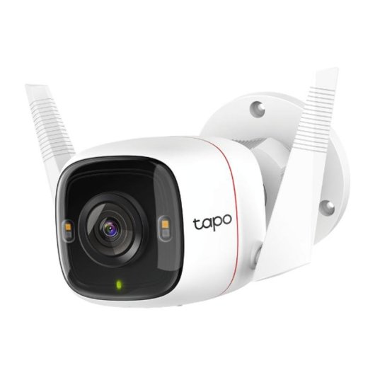 Tapo C320WS Cámara de Vigilancia Exterior, 2K QHD, Detección IA Gratuita, Visión Nocturna a Color