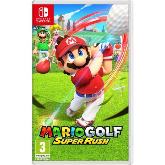 Nintendo Switch OLED Blanca + Mario Golf Super Rush