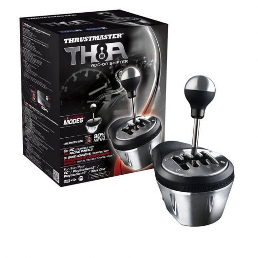 Thrustmaster T248 Multiplattform-Lenkrad + TH8A Add-On-Schalthebel PC/PS3/PS4/Xbox One