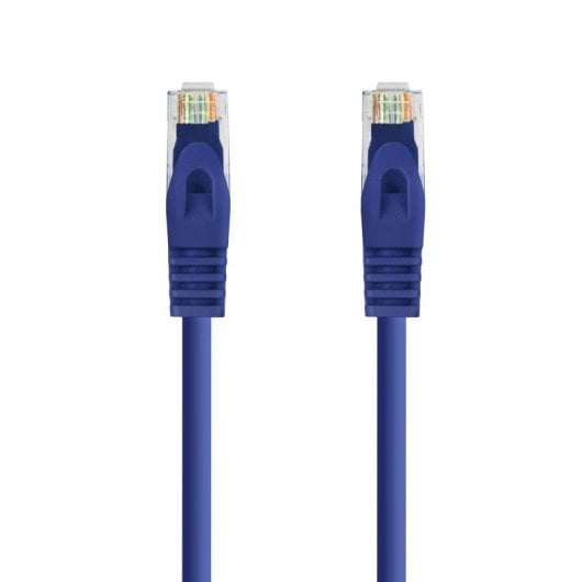Nanocable Netzwerkkabel RJ45 LSZH Cat.6A UTP AWG24 0,5m Blau