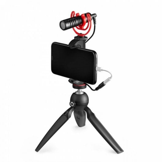 Joby Wavo Microphone Condensateur Mobile Rouge/Noir