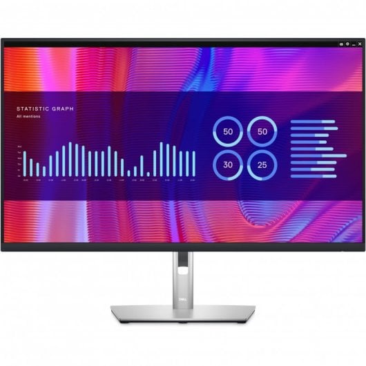 DELL P Series P3223DE LED display 80 cm (31.5") 2560 x 1440 Pixel Quad HD LCD Nero