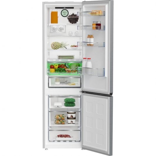 Réfrigérateur Beko B5RCNE405LXP Combi D en acier inoxydable