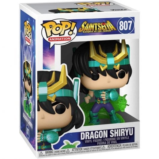 Funko Pop Animación Saint Seiya Caballeros del Zodiaco Dragón Shiryu