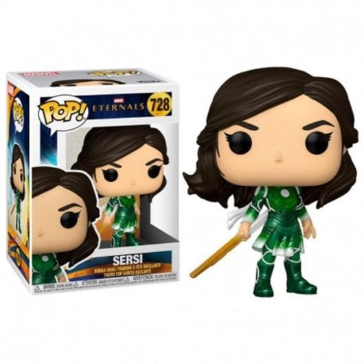 Figura Funko Pop Marvel Eternals Sersi 9 cm Vinilo Edición Coleccionista