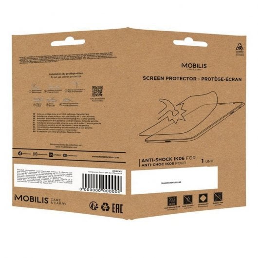 Mobilis Protector de Pantalla Antigolpes IK06 para Samsung Galaxy Tab A8 10.5"