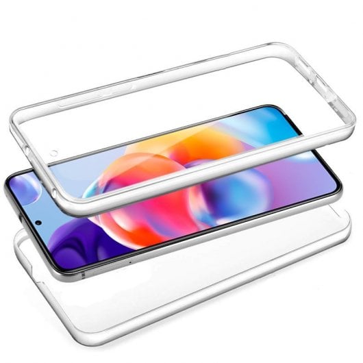 Cool Capa 3D em Silicone para Xiaomi Redmi Note 11 Pro Plus 5G Transparente