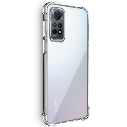Cool Funda AntiShock Transparente para Xiaomi Redmi Note 11 Pro/Note 11 Pro 5G/Poco X4 Pro 5G