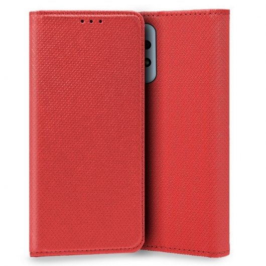 Cool Flip Cover Capa Lisa para Samsung Galaxy A53 5G A536 Vermelha