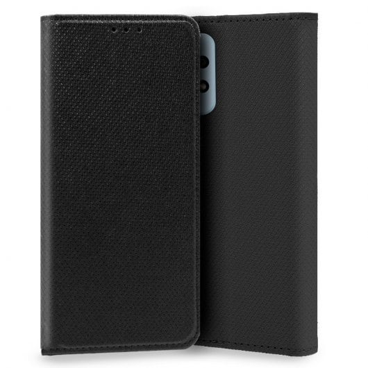 Étui à rabat noir lisse et cool pour Samsung Galaxy A33 5G A336