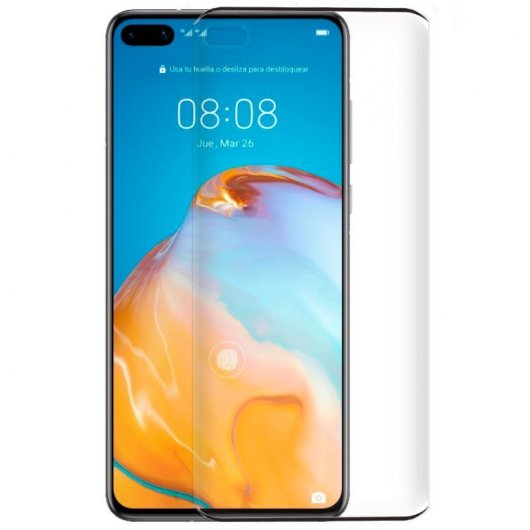 Fantastica protezione per lo schermo in vetro temperato curvo per Huawei P40 Pro