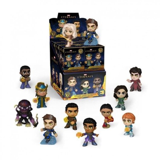 Figura colecionável Funko Inc Funko Pop Mini Mistery Marvel Eternals surpresa 4-5 cm
