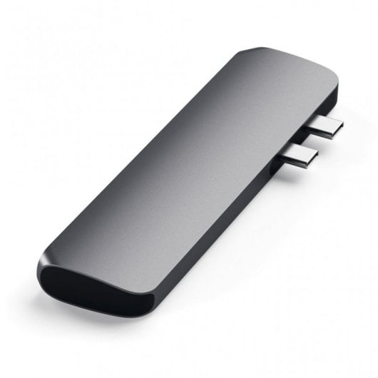 Satechi ST-CMBPM Hub Adaptador USB-C Multipuertos Gris Espacial
