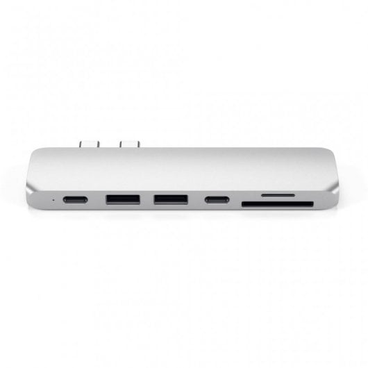 Adattatore multiporta USB-C Satechi ST-CMBPS Hub Argento