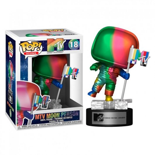 Funko Pop Icons MTV Moments Hombre Luna Moon Man