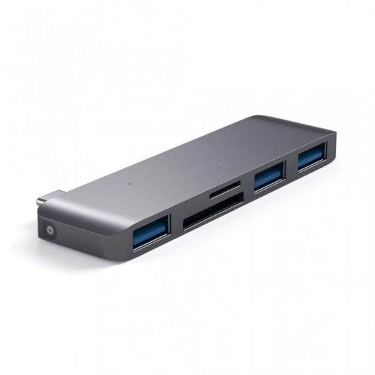 Adaptateur hub multiport USB-C Satechi ST-TCUHM Gris