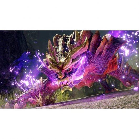 Nintendo Pack Switch OLED Azul Neón/Rojo Neón + Monster Hunter Rise