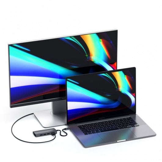 Satechi ST-TCMA2M Hub Adaptador USB-C Multipuertos Gris Espacial
