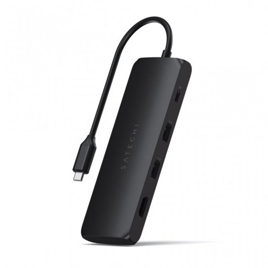 Satechi ST-UCHSE Hub USB-C Multiport-Adapter Schwarz