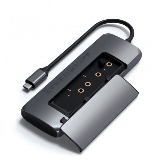 Satechi ST-UCHSE Hub USB-C Multiport-Adapter Schwarz