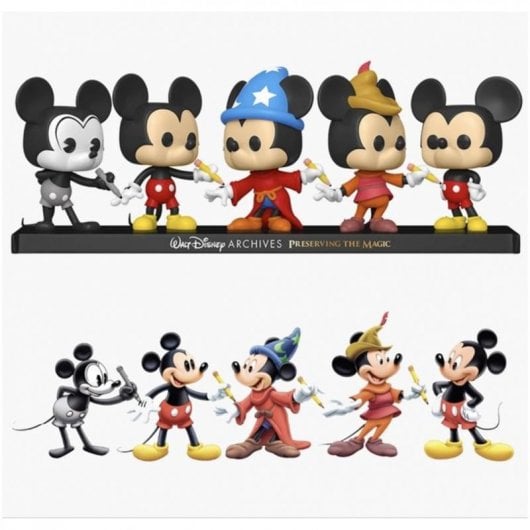 Funko Pop Pack 5 Disney Premium-Dateien Mickey Mouse