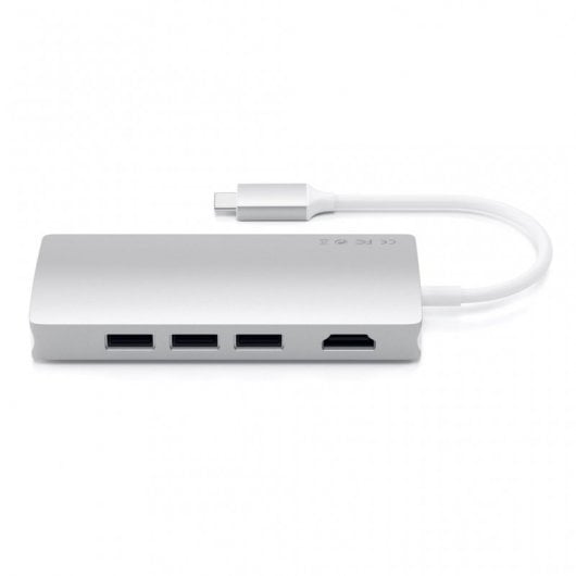 Satechi ST-TCMA2S Adaptador USB-C Multiportas Prateado