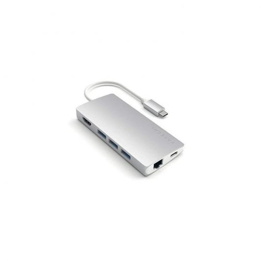 Satechi ST-TCMA2S Adaptador USB-C Multiportas Prateado