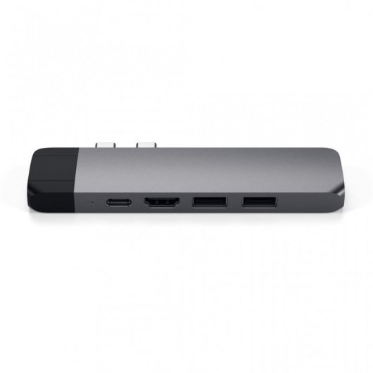 Satechi ST-TCPHEM Hub Adattatore multiporta USB-C Grigio