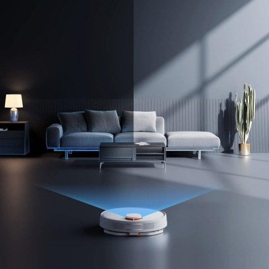 Aspirador Robô com Mopa Xiaomi Vacuum-Mop 2S Navegação Laser 2.200 Pa